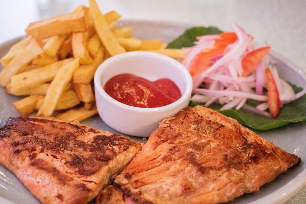 pescado a la plancha